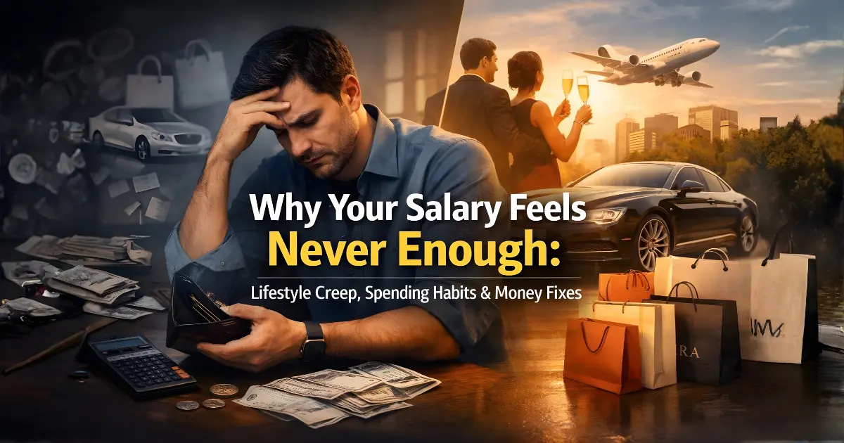 Why Your Salary Feels Never Enough: Lifestyle Creep, Spending Habits & Money Fixes