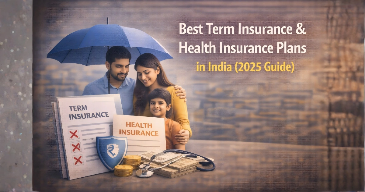 Best Term Insurance & Health Insurance Plans in India (2025 Guide)