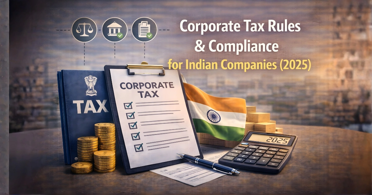 Corporate Tax Rules & Compliance for Indian Companies (2025)
