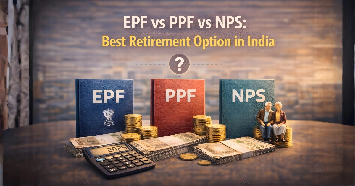 EPF vs PPF vs NPS: Best Retirement Option in India
