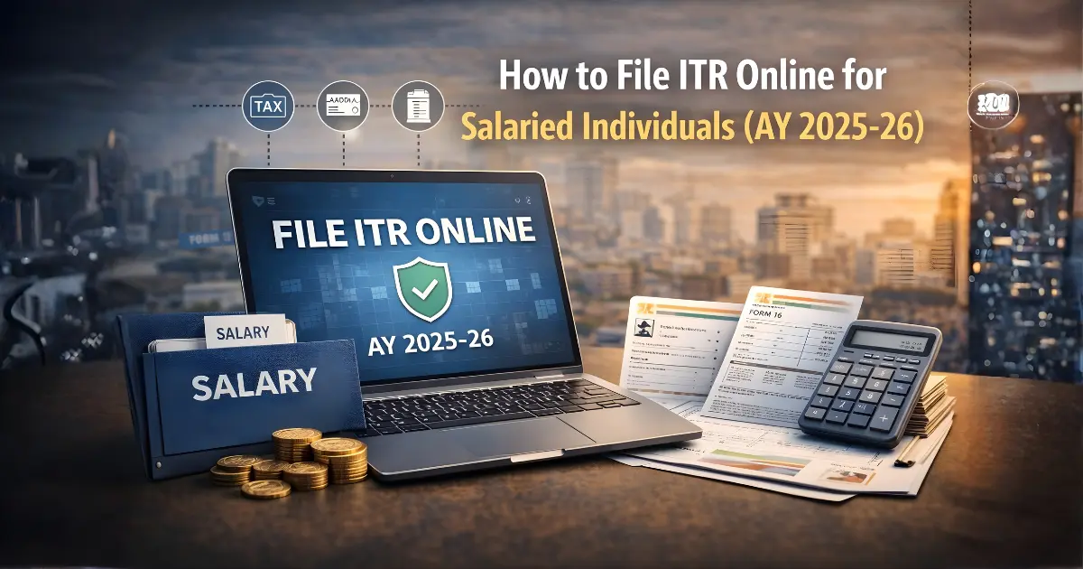 How to File ITR Online for Salaried Individuals (AY 2025–26)