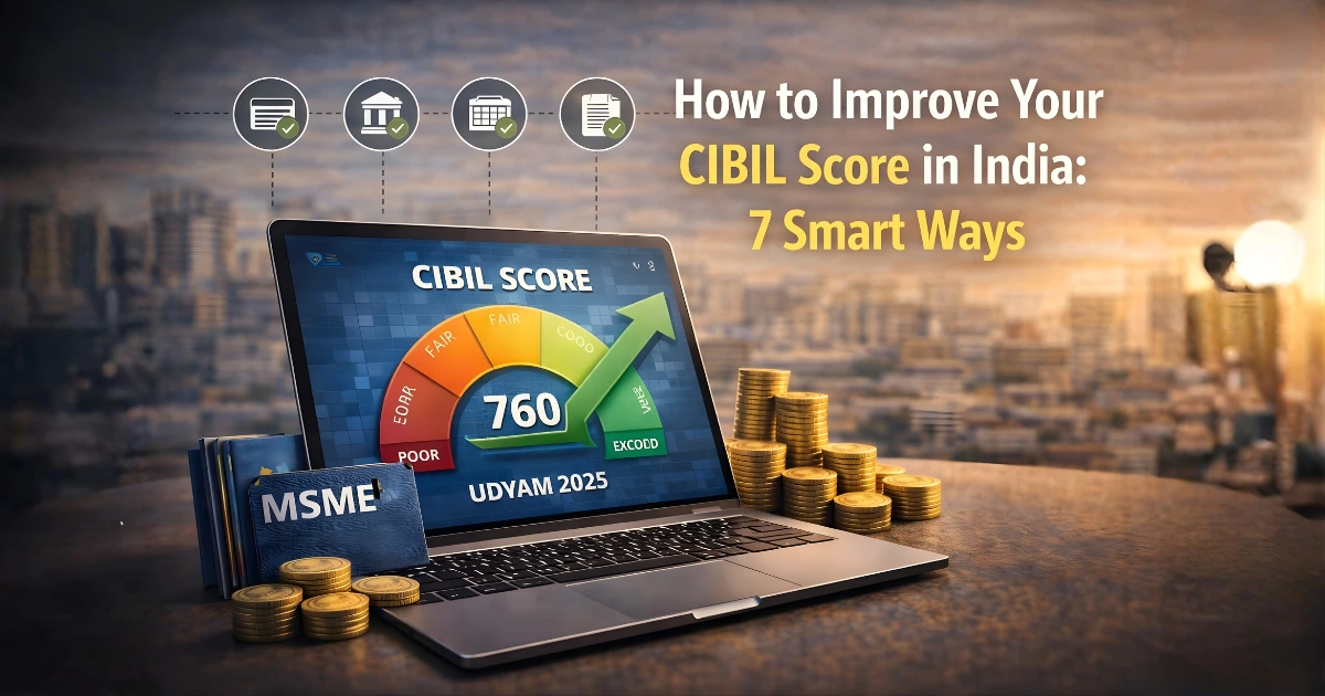 How to Improve Your CIBIL Score in India: 7 Smart Ways