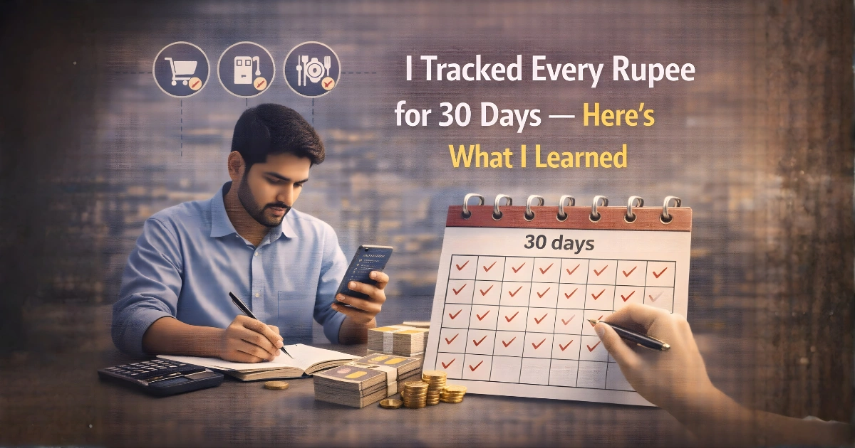 I Tracked Every Rupee for 30 Days — Here’s What I Learned
