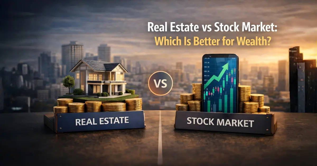 Real Estate vs Stock Market: Which Is Better for Wealth?
