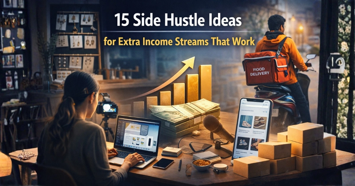 15 Side Hustle Ideas for Extra Income Streams That Work