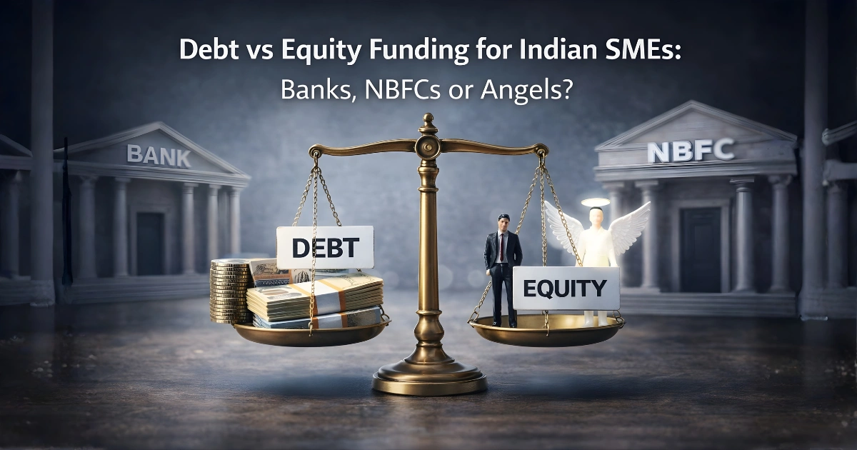 Debt vs Equity Funding for Indian SMEs: Banks, NBFCs or Angels?