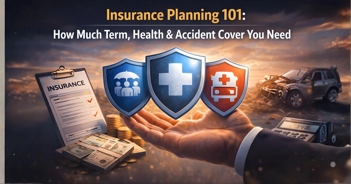 Insurance Planning 101: How Much Term, Health & Accident Cover You Need