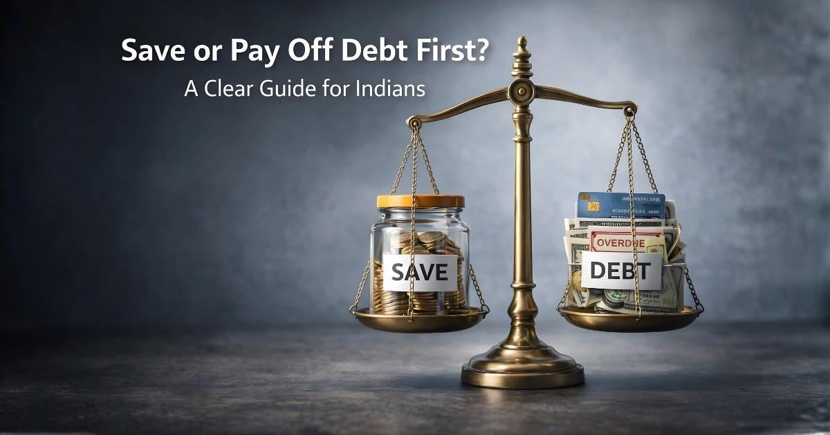 Save or Pay Off Debt First? A Clear Guide for Indians