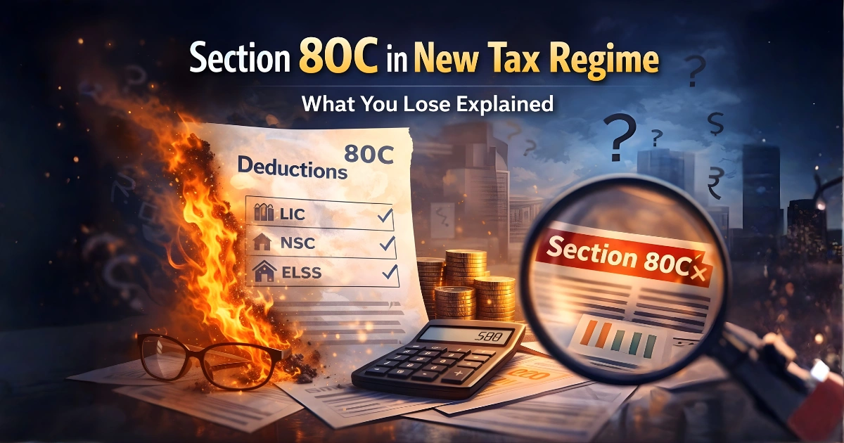 Section 80C in New Tax Regime — What You Lose Explained