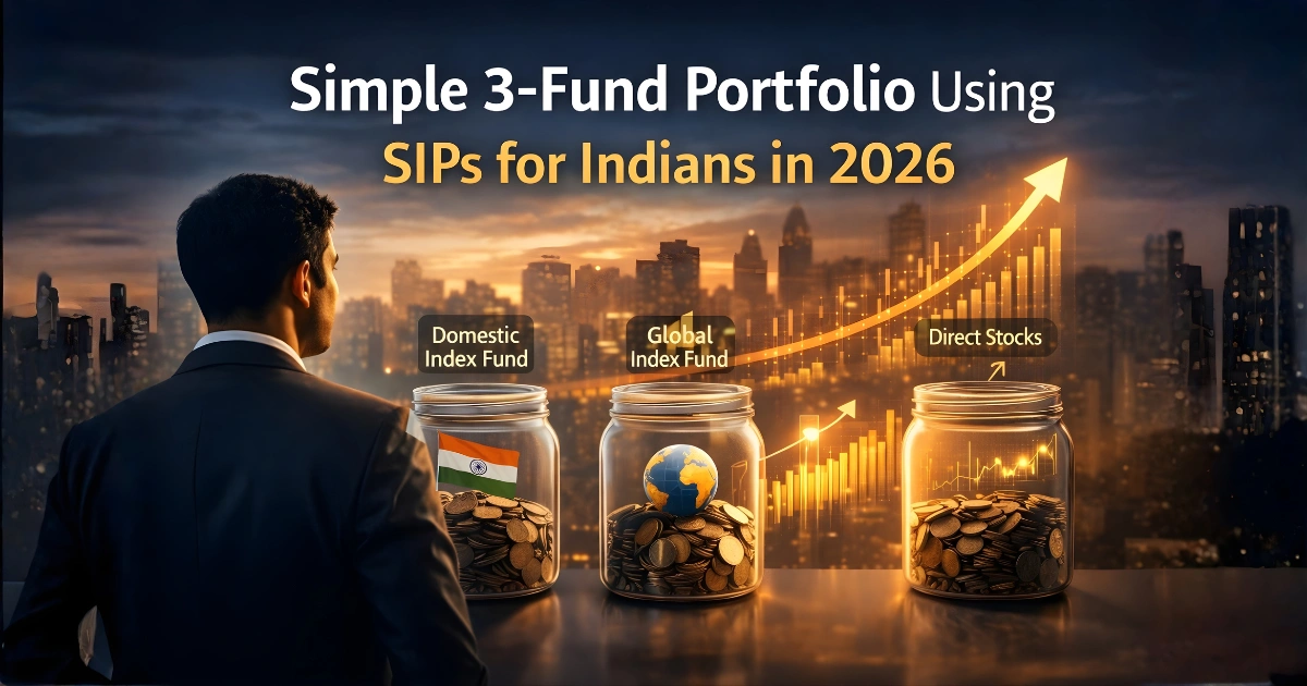 Simple 3-Fund Portfolio Using SIPs for Indians in 2026