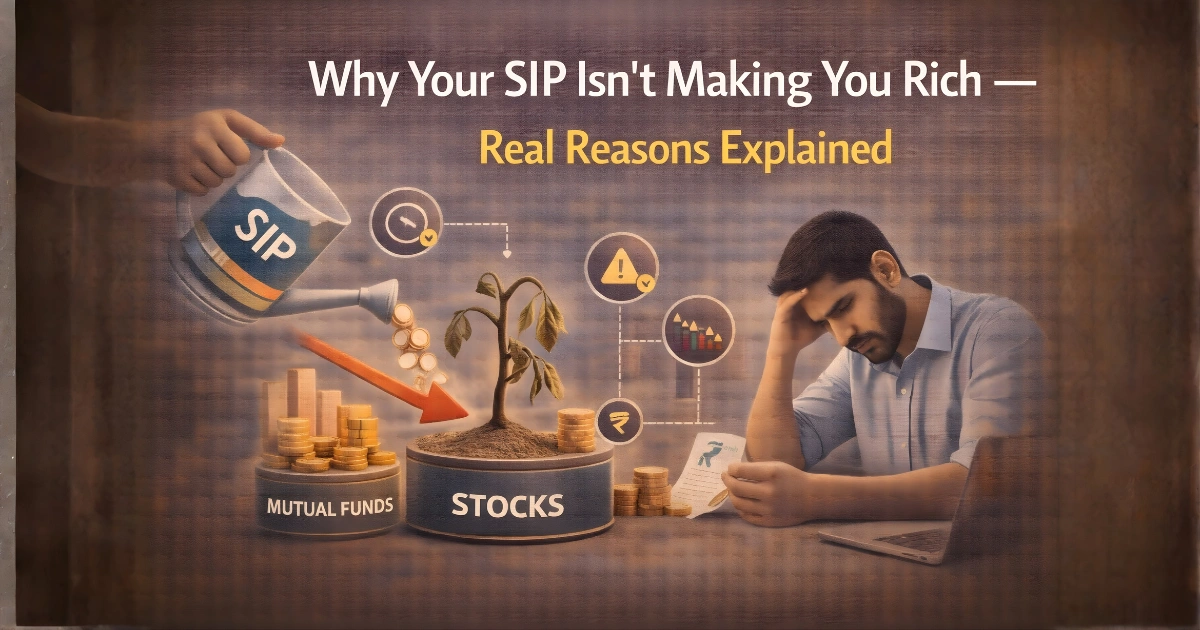 Why Your SIP Isn’t Making You Rich — Real Reasons Explained