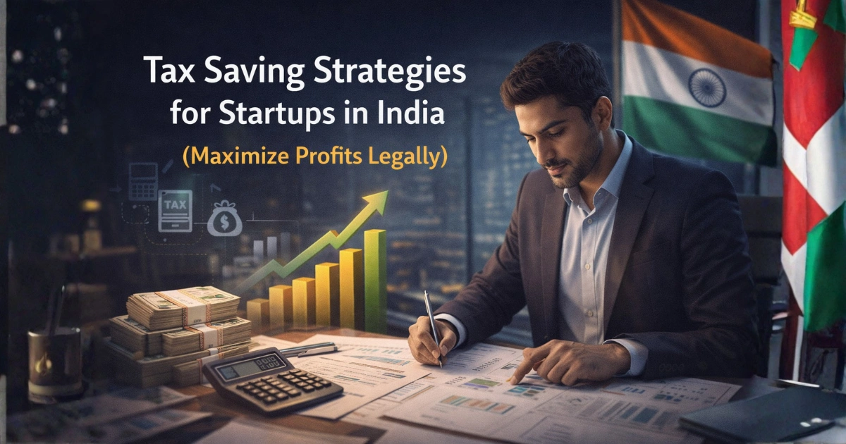Tax Saving Strategies for Startups in India (Profits Legally)